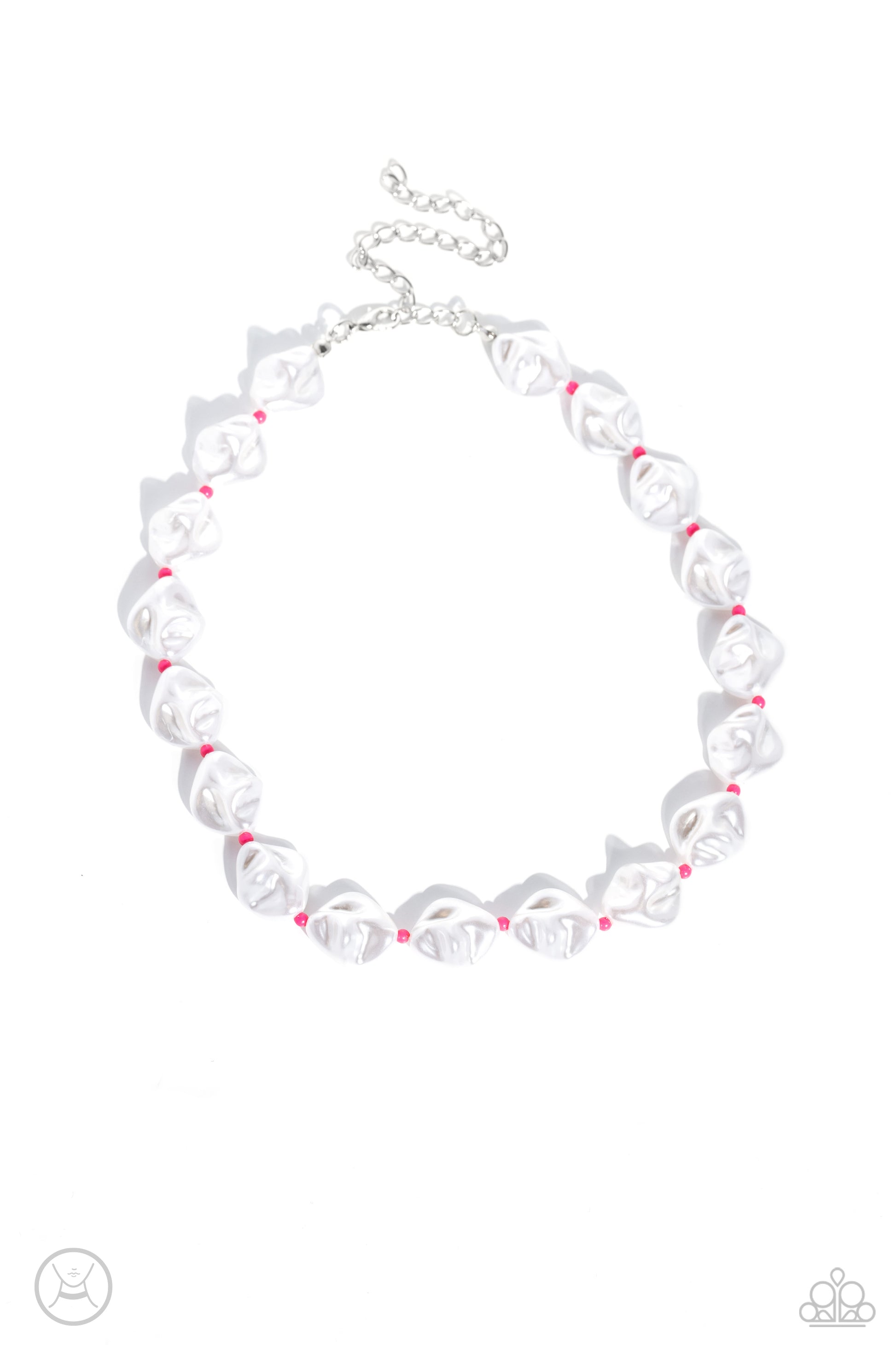 SHORE Enough - pink - Paparazzi necklace