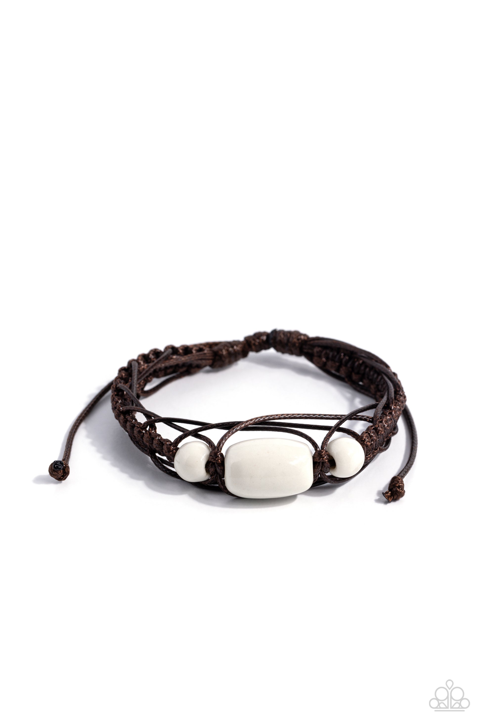 SOJOURN On - white - Paparazzi bracelet