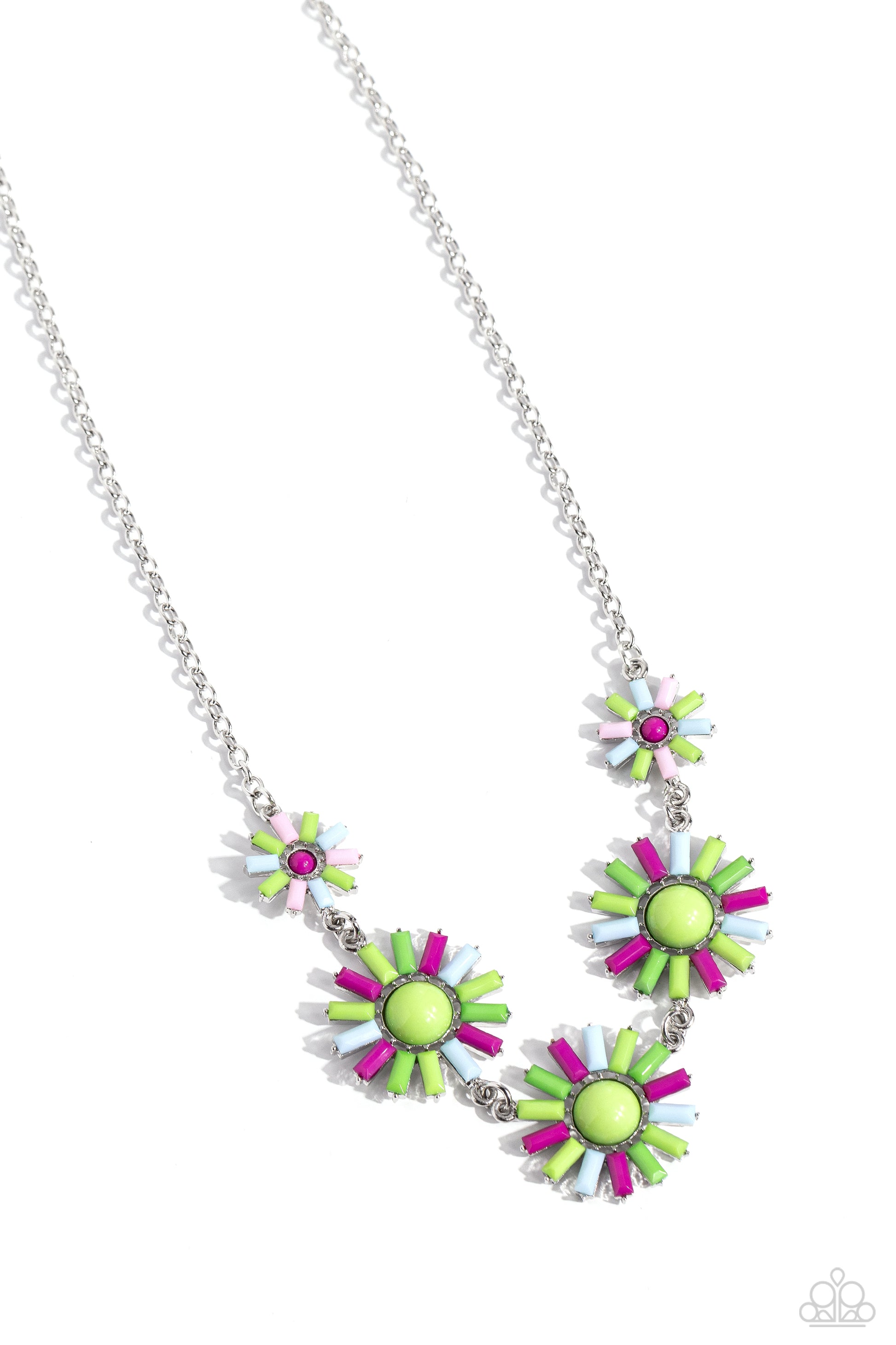 SUN and Fancy Free - multi - Paparazzi necklace