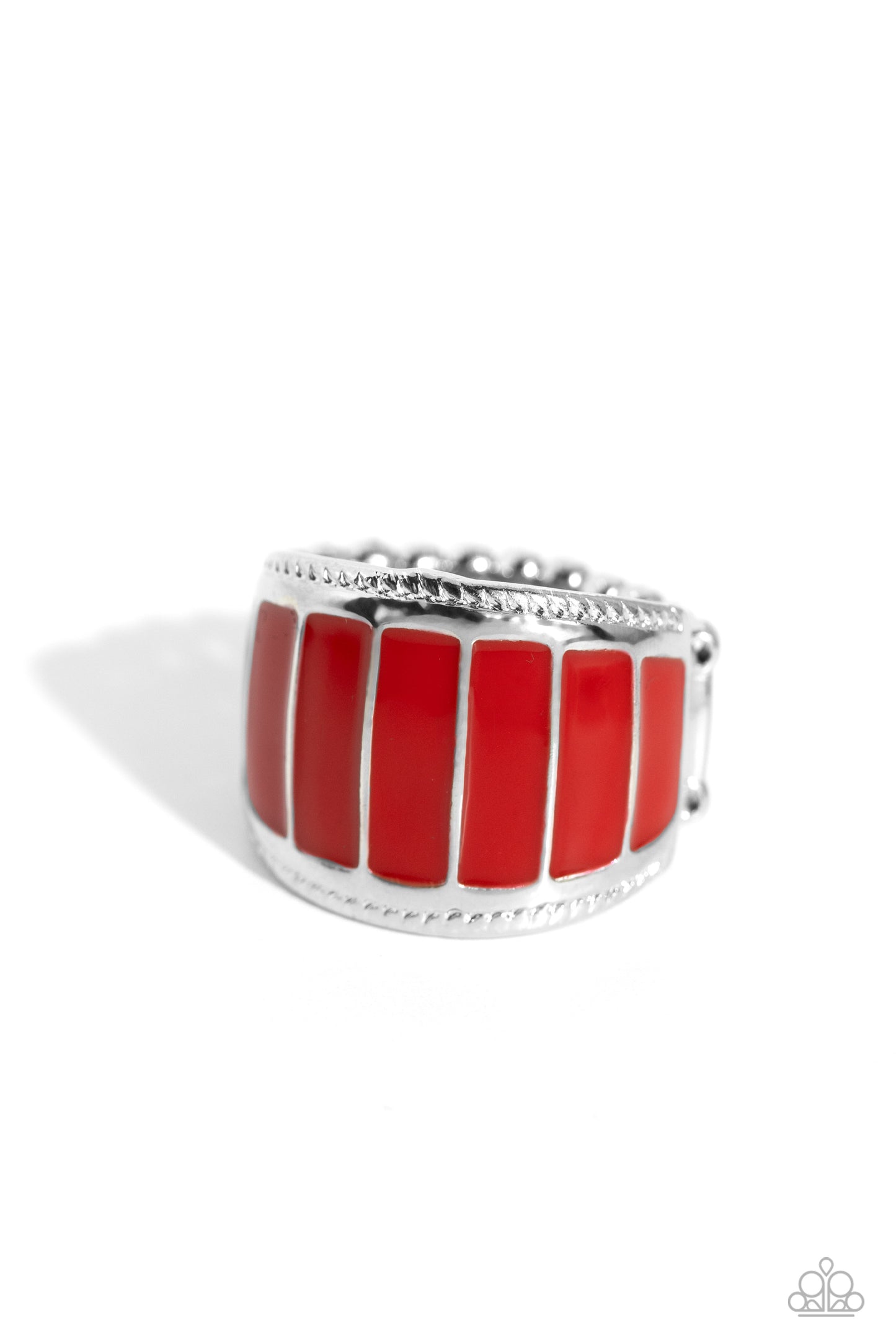 SWATCH Your Step - red - Paparazzi ring