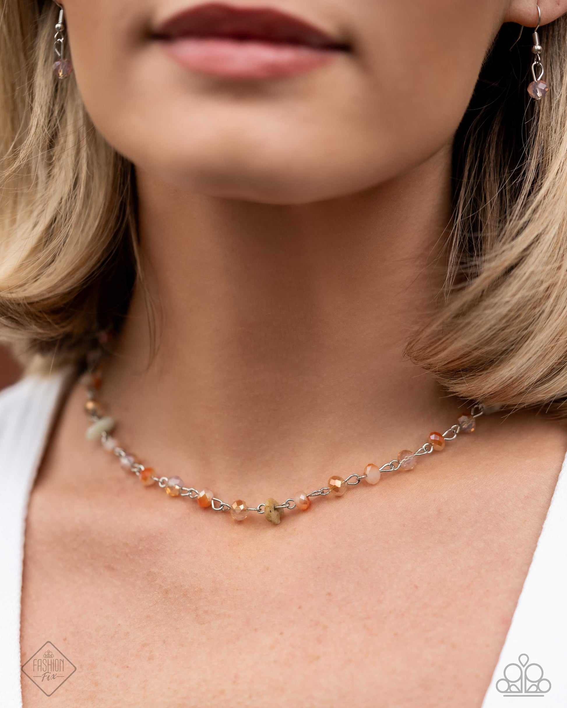 Sahara Strut - multi - Paparazzi necklace