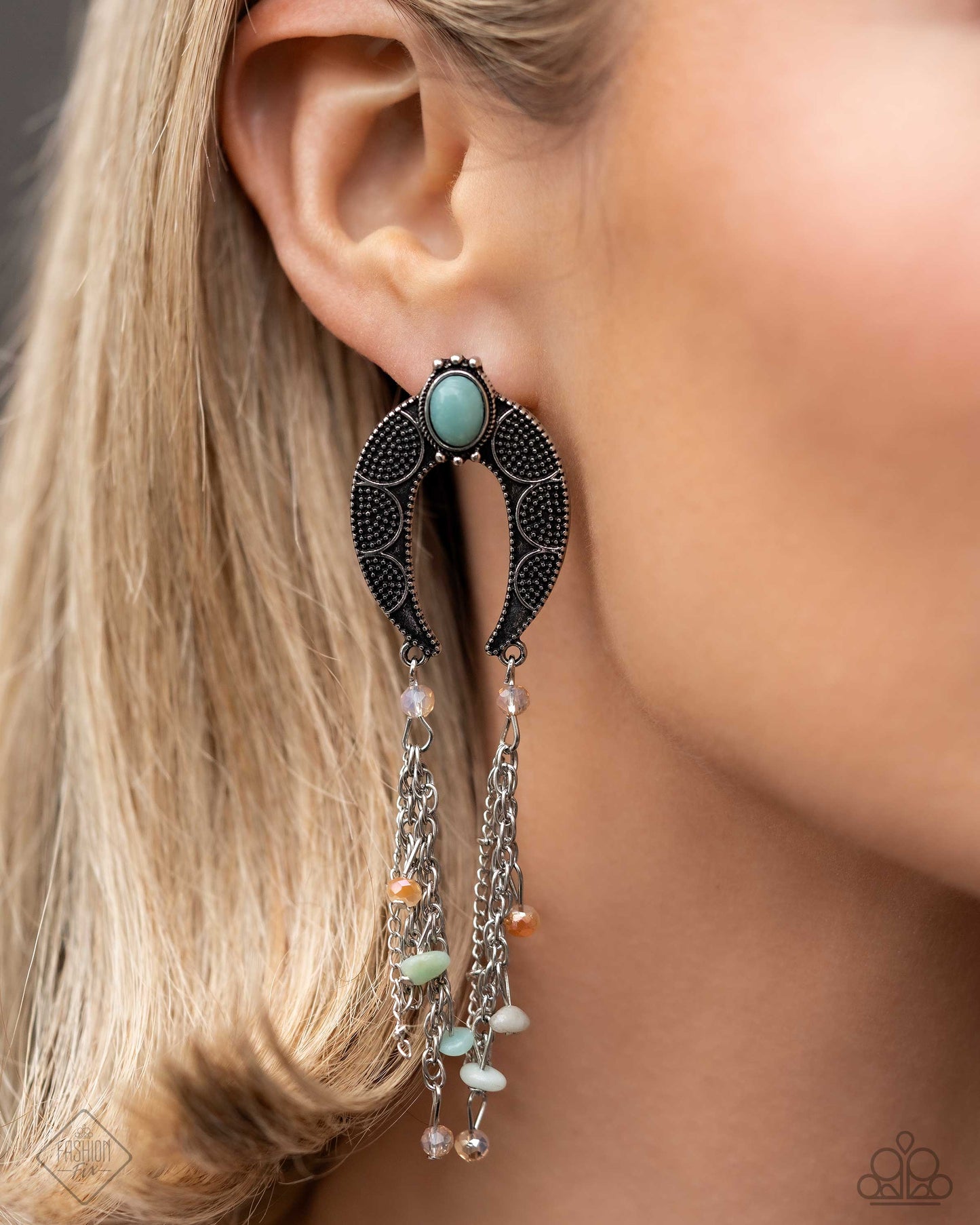 Sahara Sway - multi - Paparazzi earrings