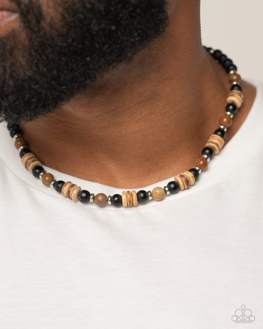 Sand of the Sonoran - black - Paparazzi necklace