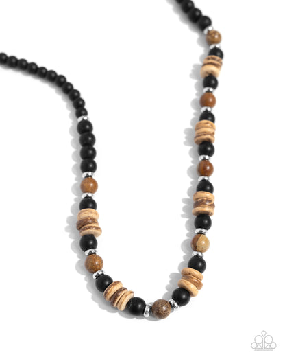 Sand of the Sonoran - black - Paparazzi necklace
