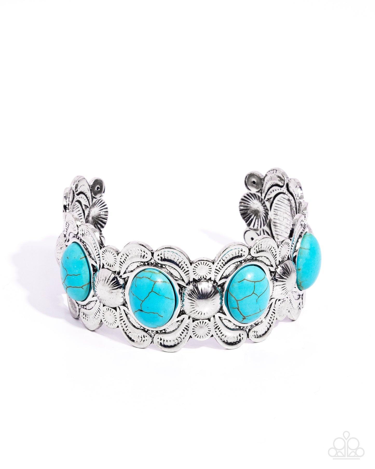 Sandstone Serenade - blue - Paparazzi bracelet