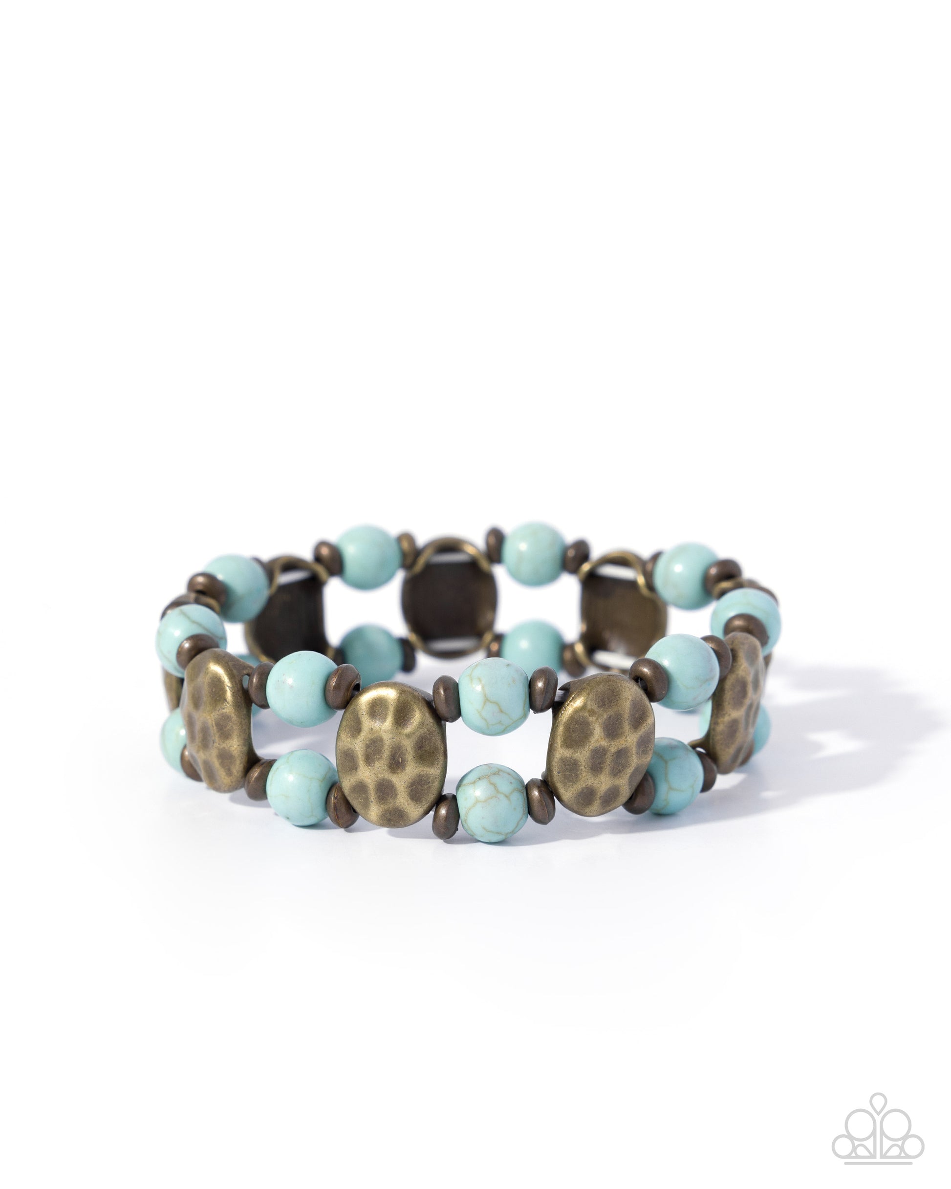 Santa Fe Scope - brass - Paparazzi bracelet