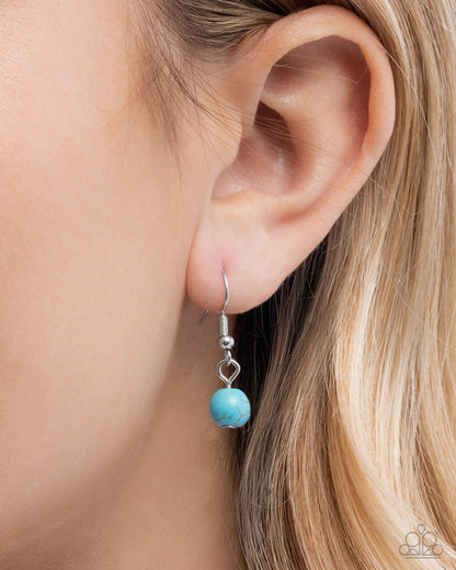 Santa Fe Score - blue - Paparazzi necklace