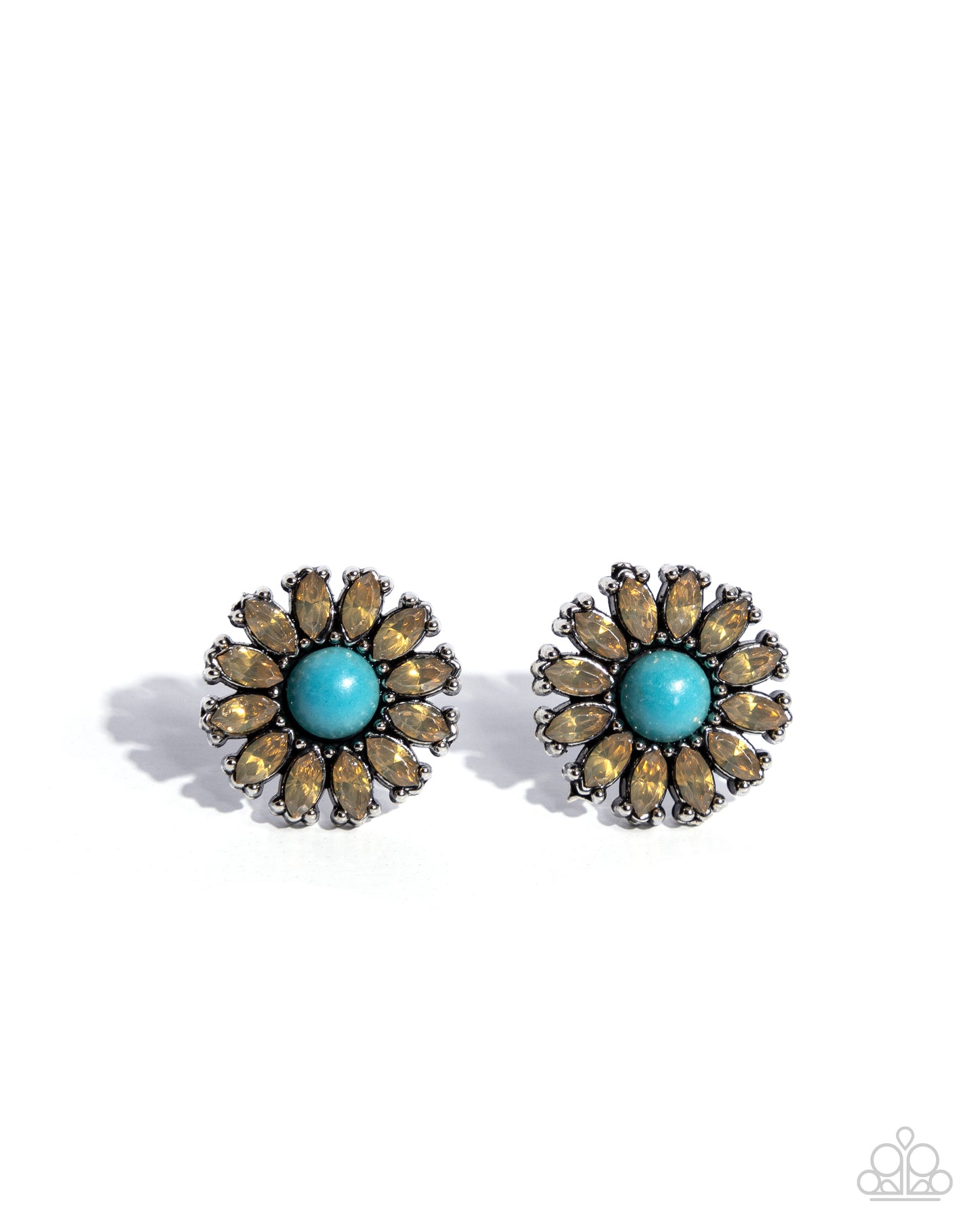 Santa Fe Showcase - yellow - Paparazzi earrings