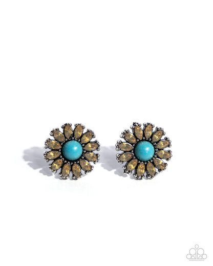 Santa Fe Showcase - yellow - Paparazzi earrings
