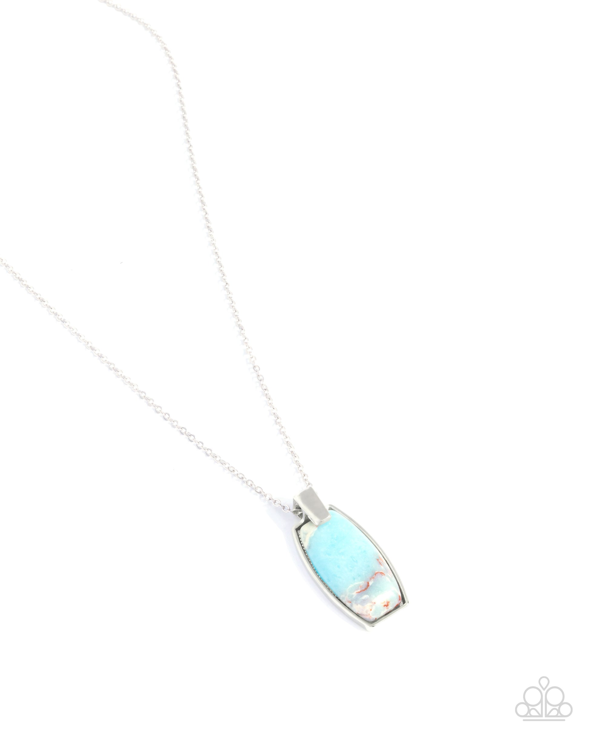 Santa Fe Someday - blue - Paparazzi necklace