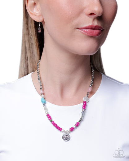 Santa Fe Story - purple - Paparazzi necklace