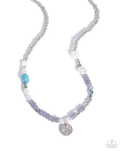 Santa Fe Story - silver - Paparazzi necklace