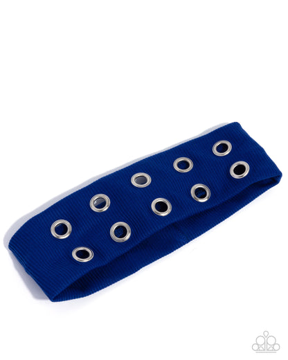 Sassy Secret - blue - Paparazzi headband