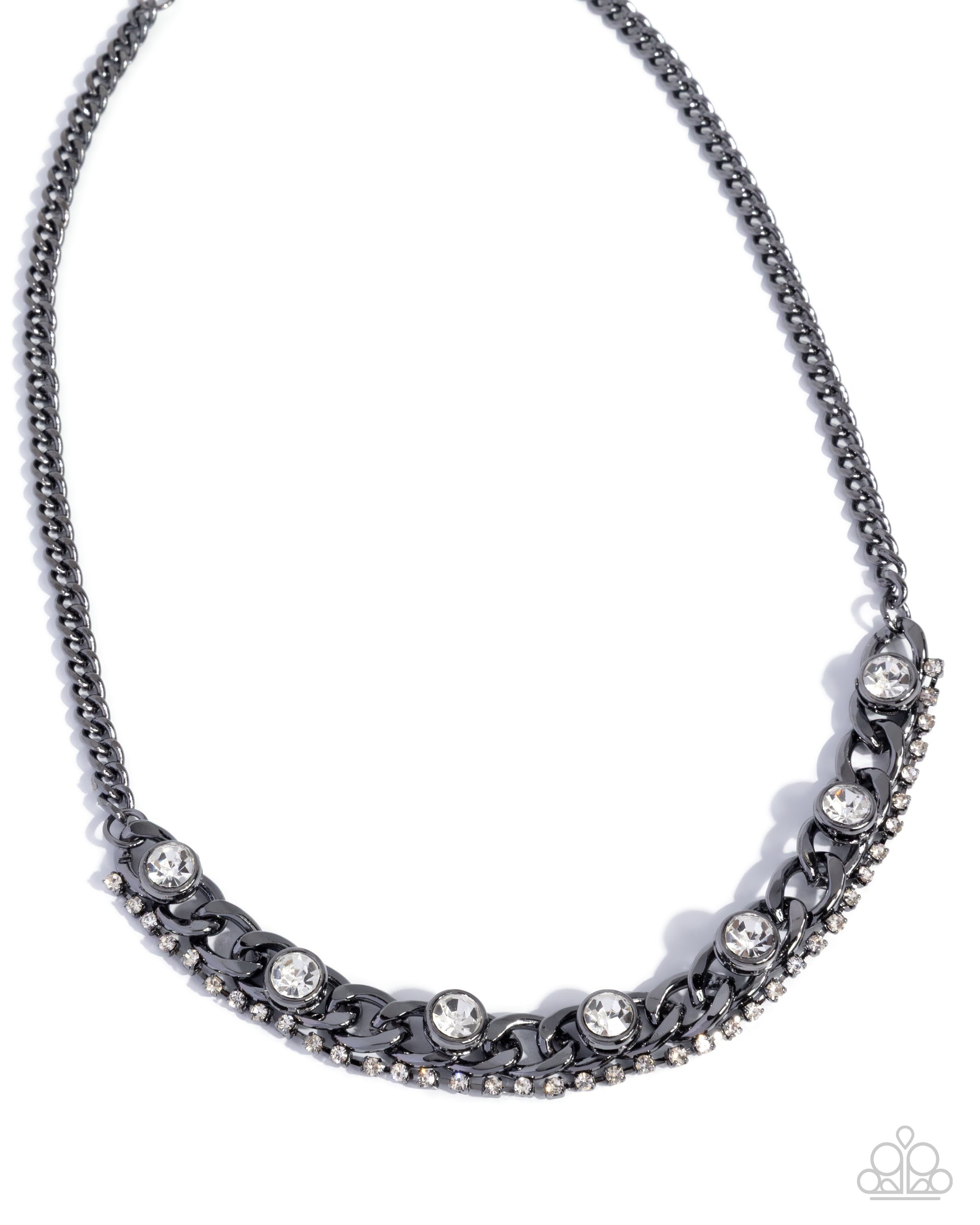 Sassy Sensation - black - Paparazzi necklace