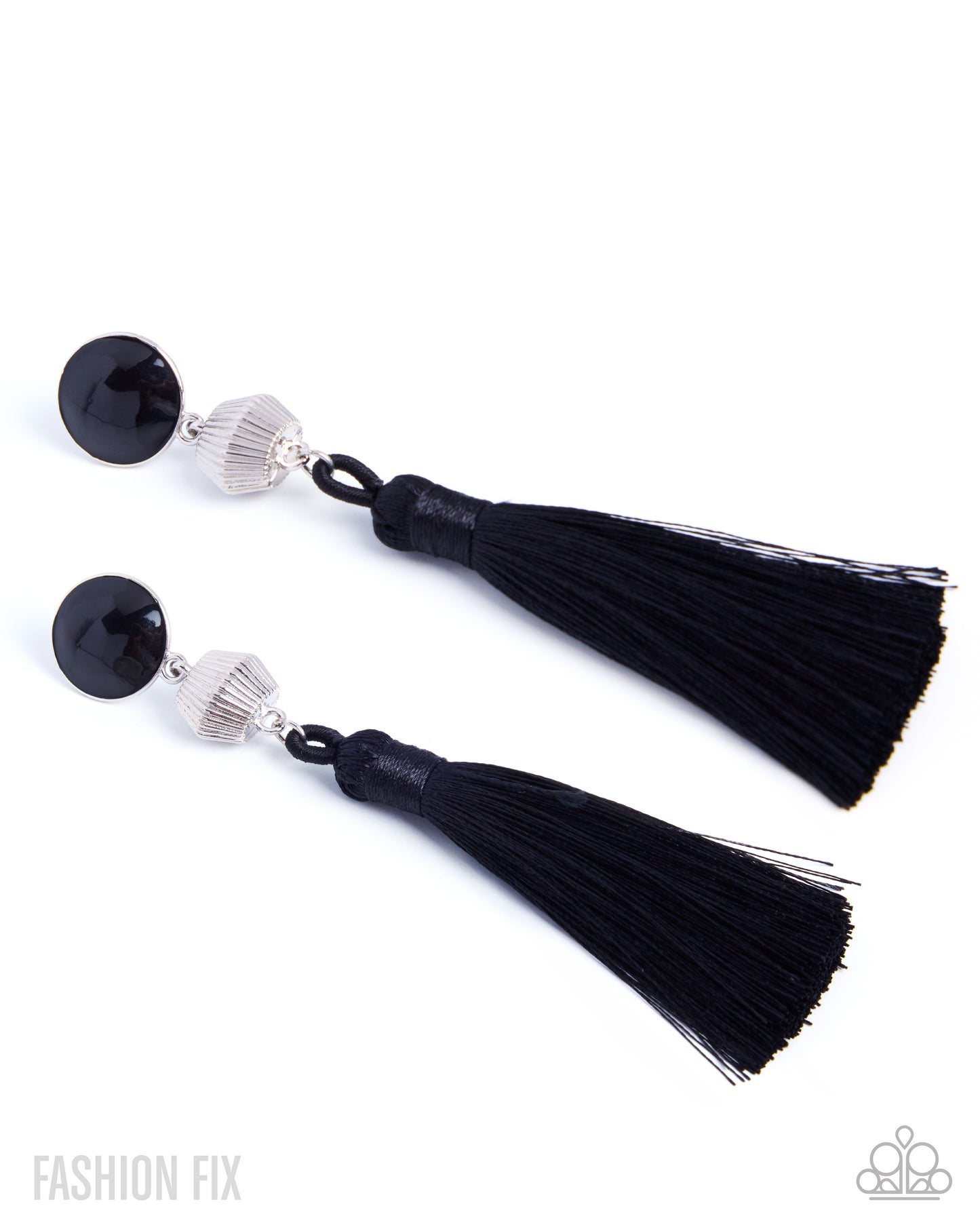 Sassy Shift - black - Paparazzi earrings