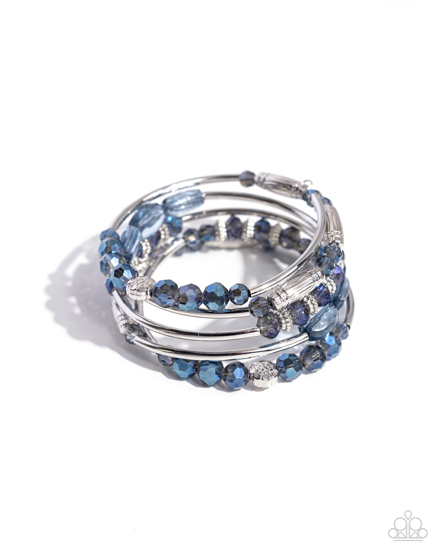 Sassy Stack - blue - Paparazzi bracelet