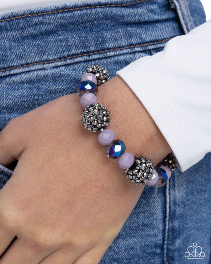 Sassy Sequence - silver - Paparazzi bracelet