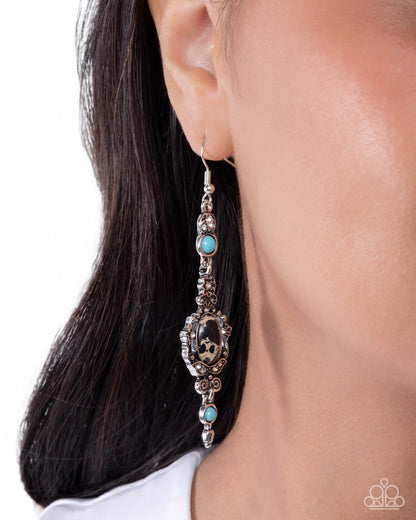 Savvy Sway - black - Paparazzi earrings