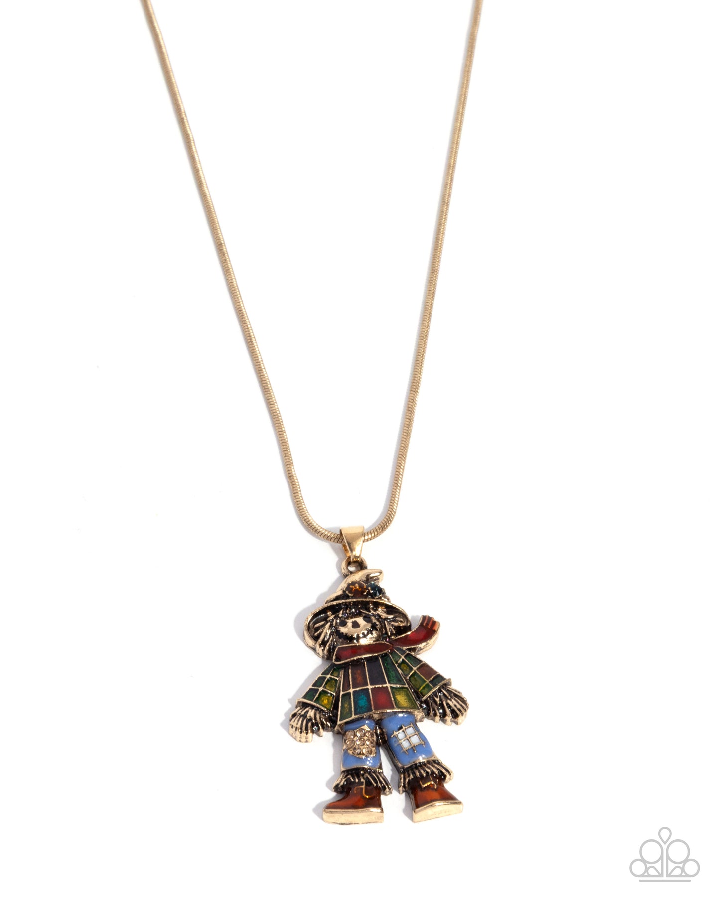 Scarecrow Statement - multi - Paparazzi necklace