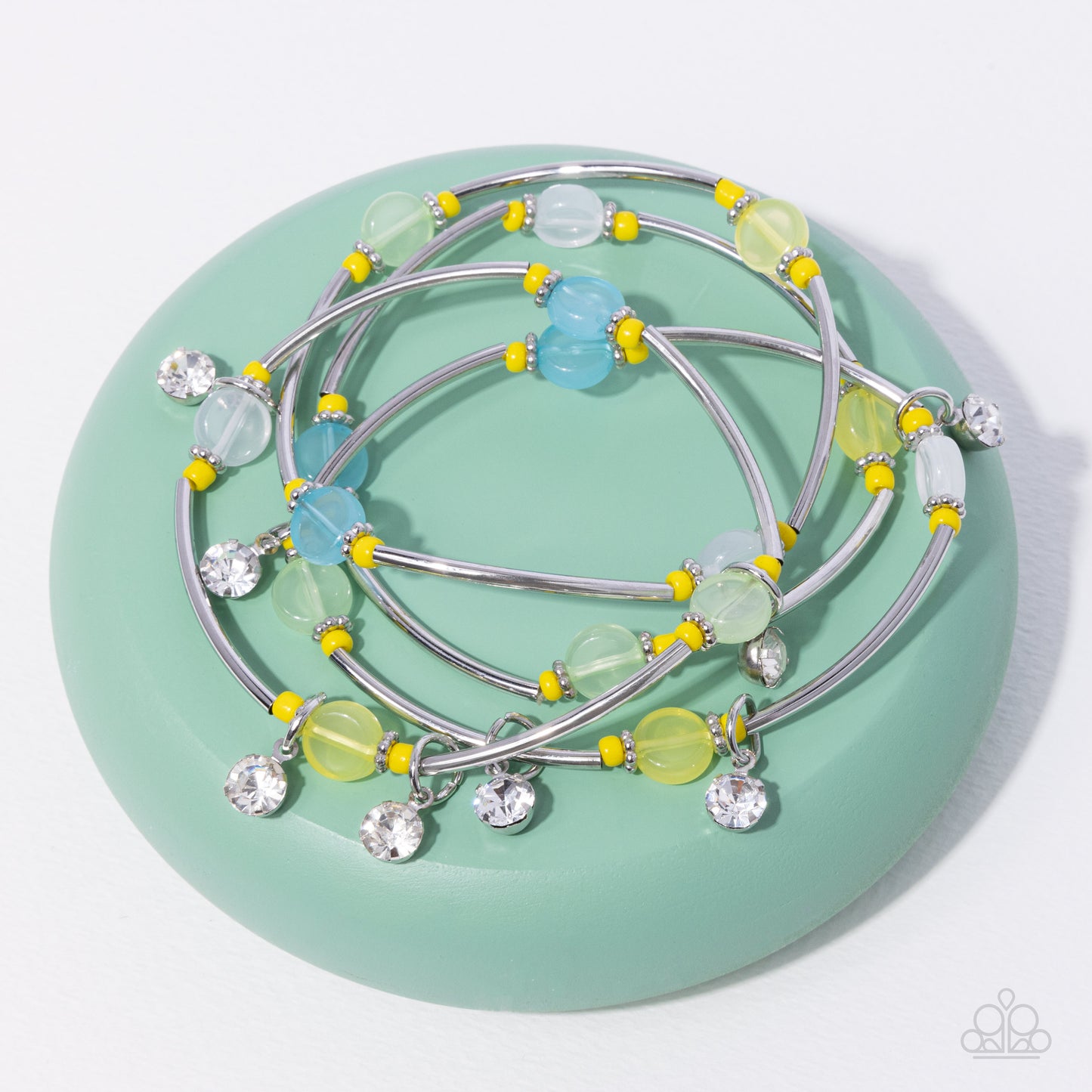 Scattered Sheen - yellow - Paparazzi bracelet