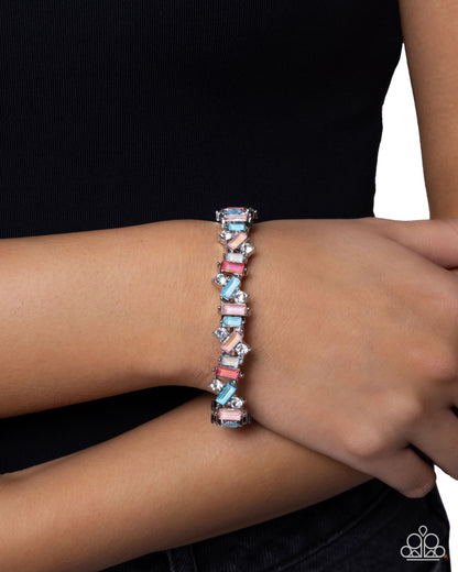 Scattered Shine - orange - Paparazzi bracelet