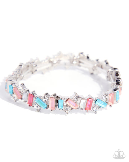 Scattered Shine - orange - Paparazzi bracelet