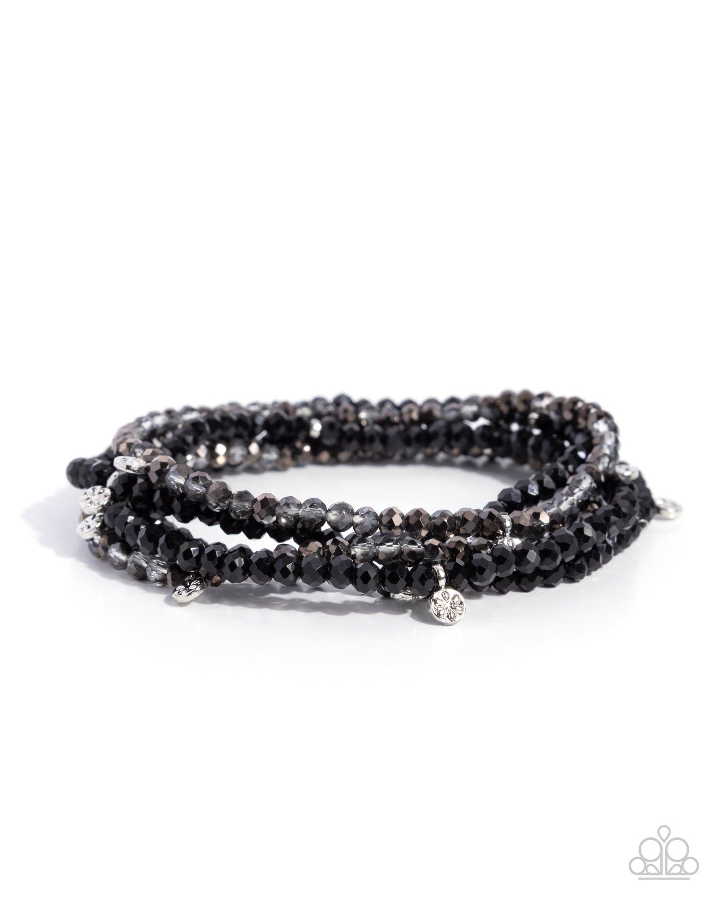 Scattered Sparkle - black - Paparazzi bracelet
