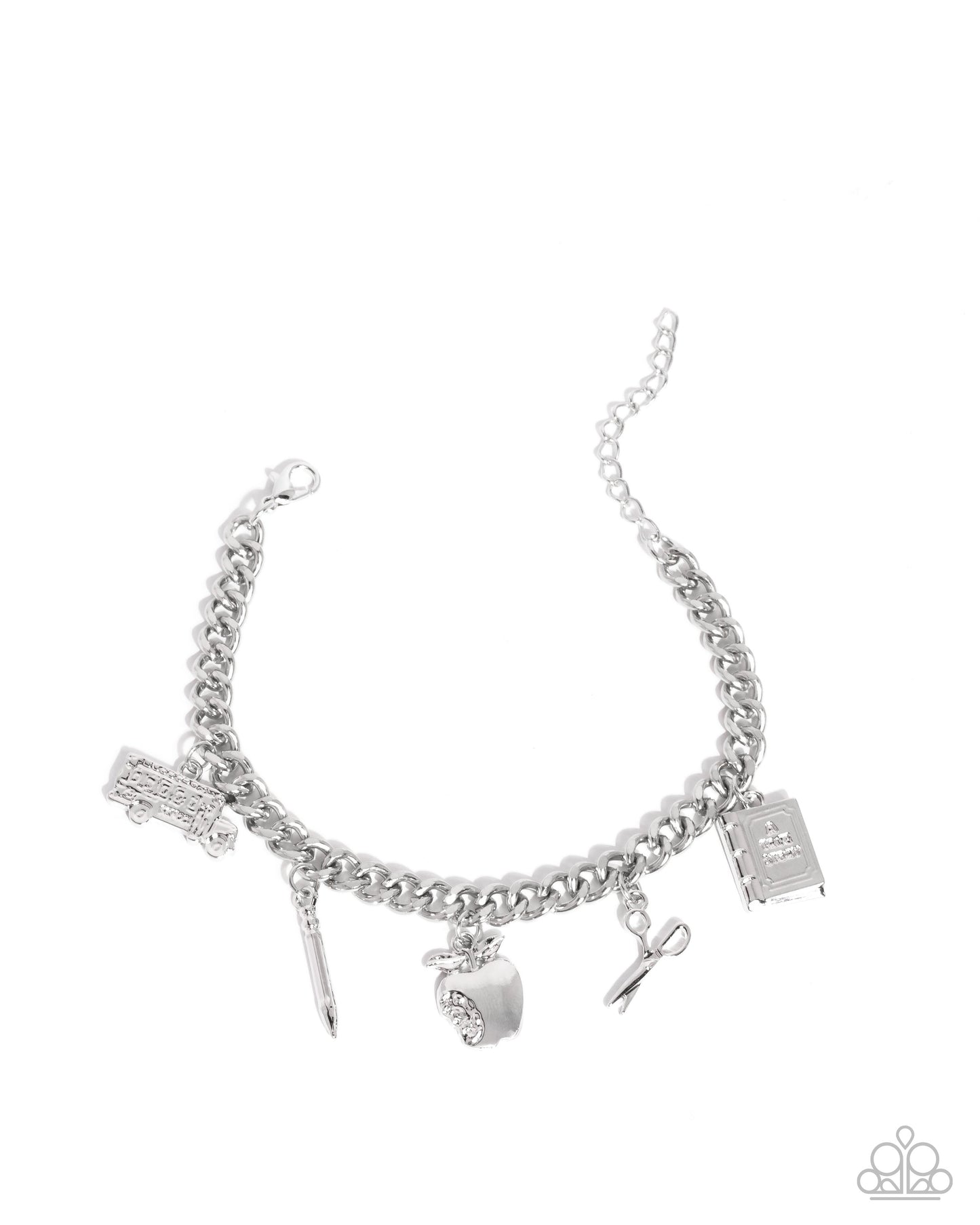 School is in Session - silver - Paparazzi bracelet
