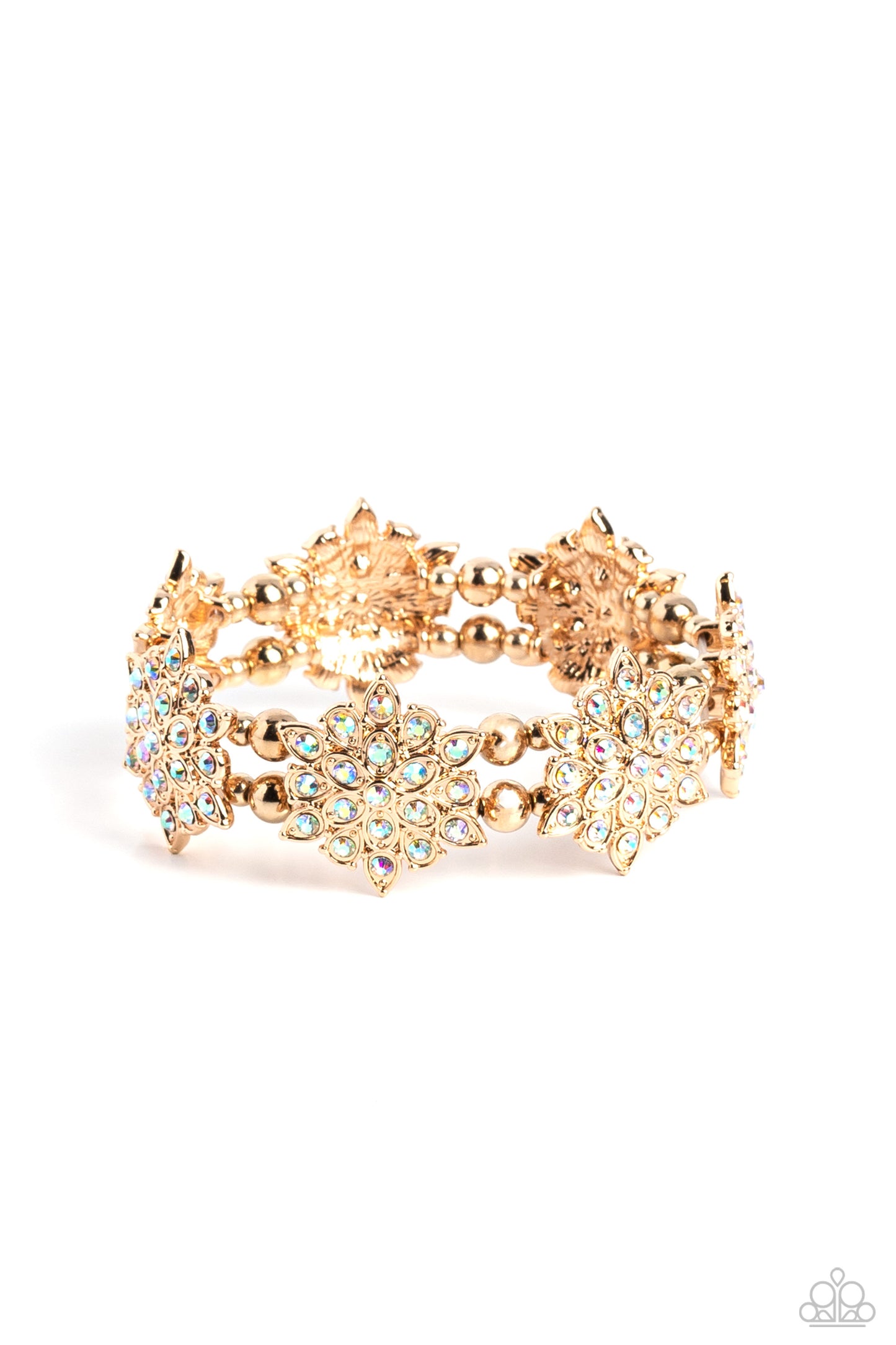 Scintillating Snowflakes - multi - Paparazzi bracelet