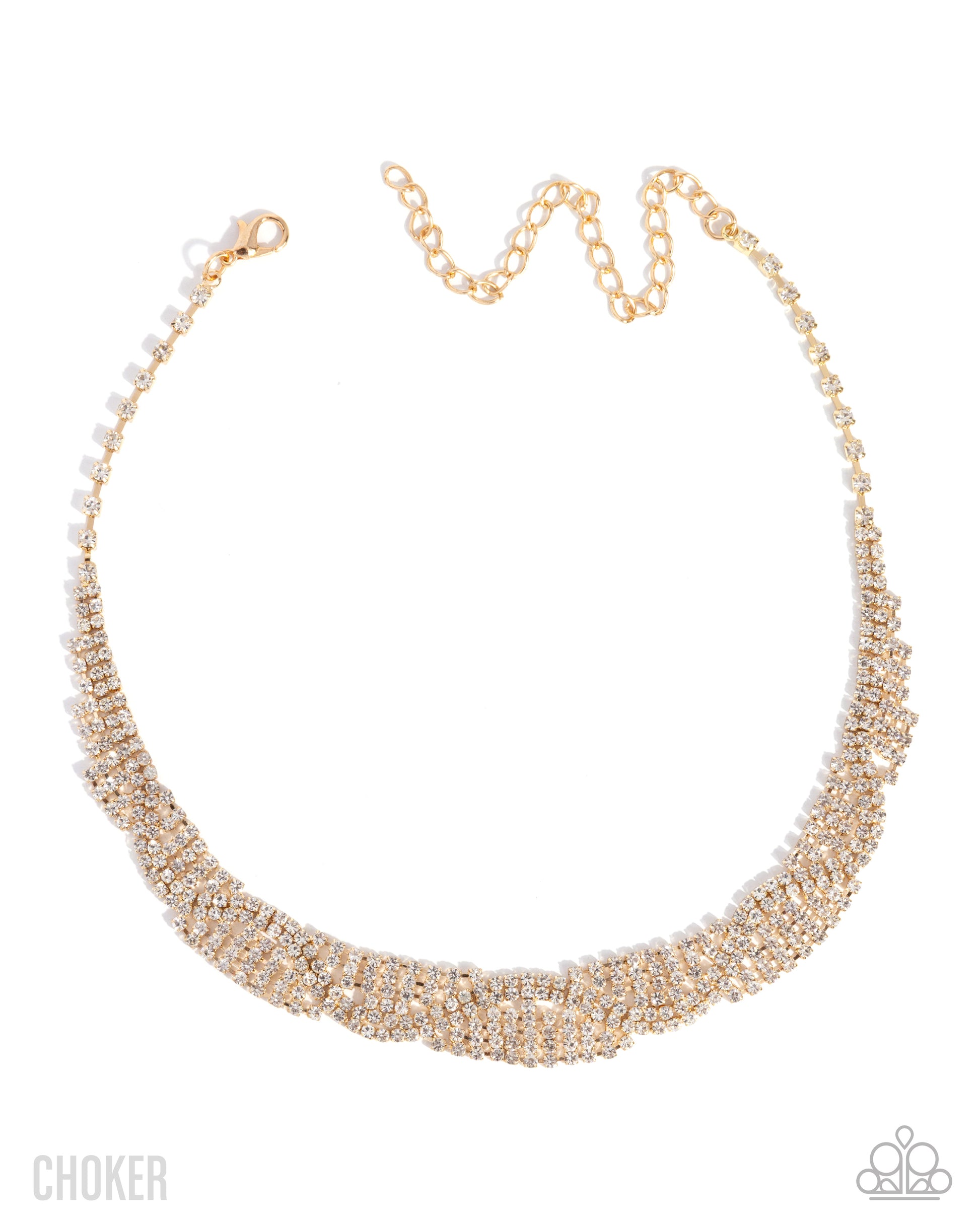 Scintillating Stardust - gold - Paparazzi necklace