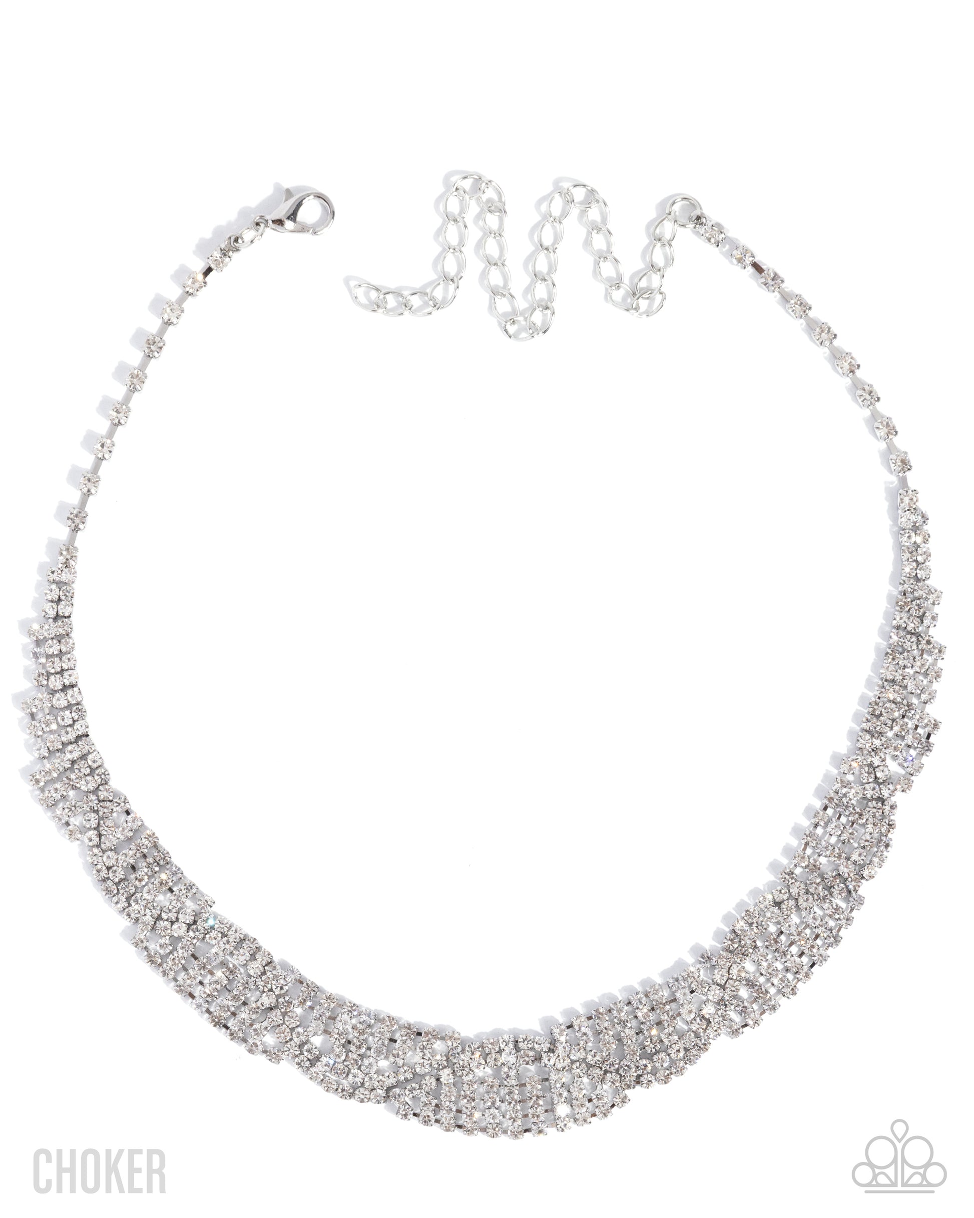 Scintillating Stardust - white - Paparazzi necklace