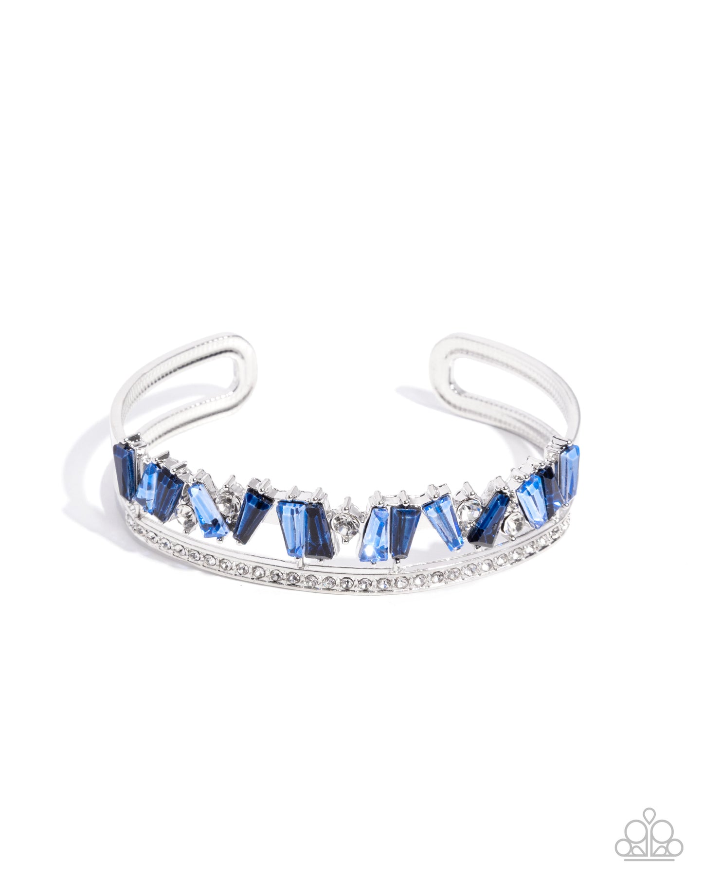 Sculpted Splendor - blue - Paparazzi bracelet