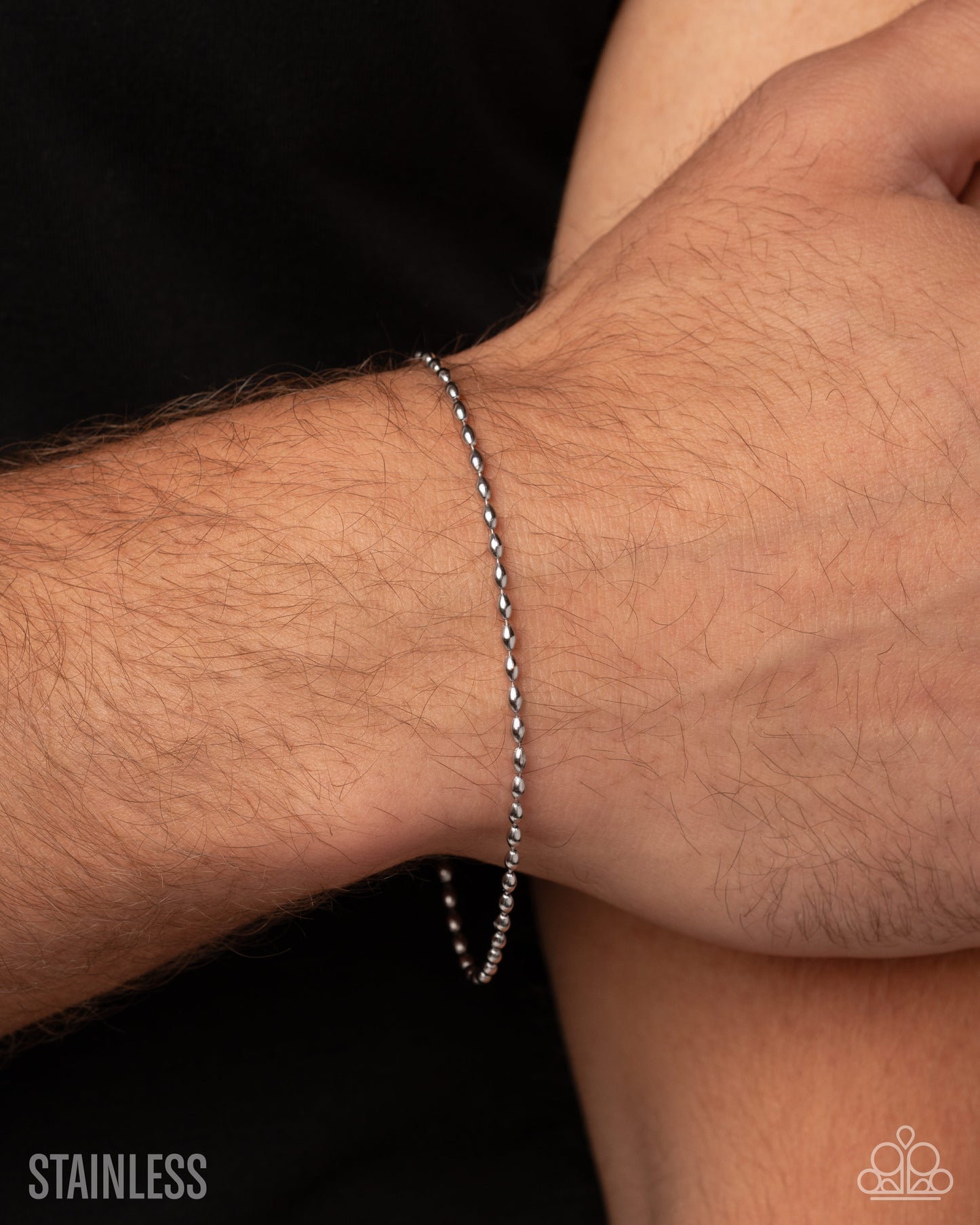 Seamless Standout - silver - Paparazzi MENS bracelet