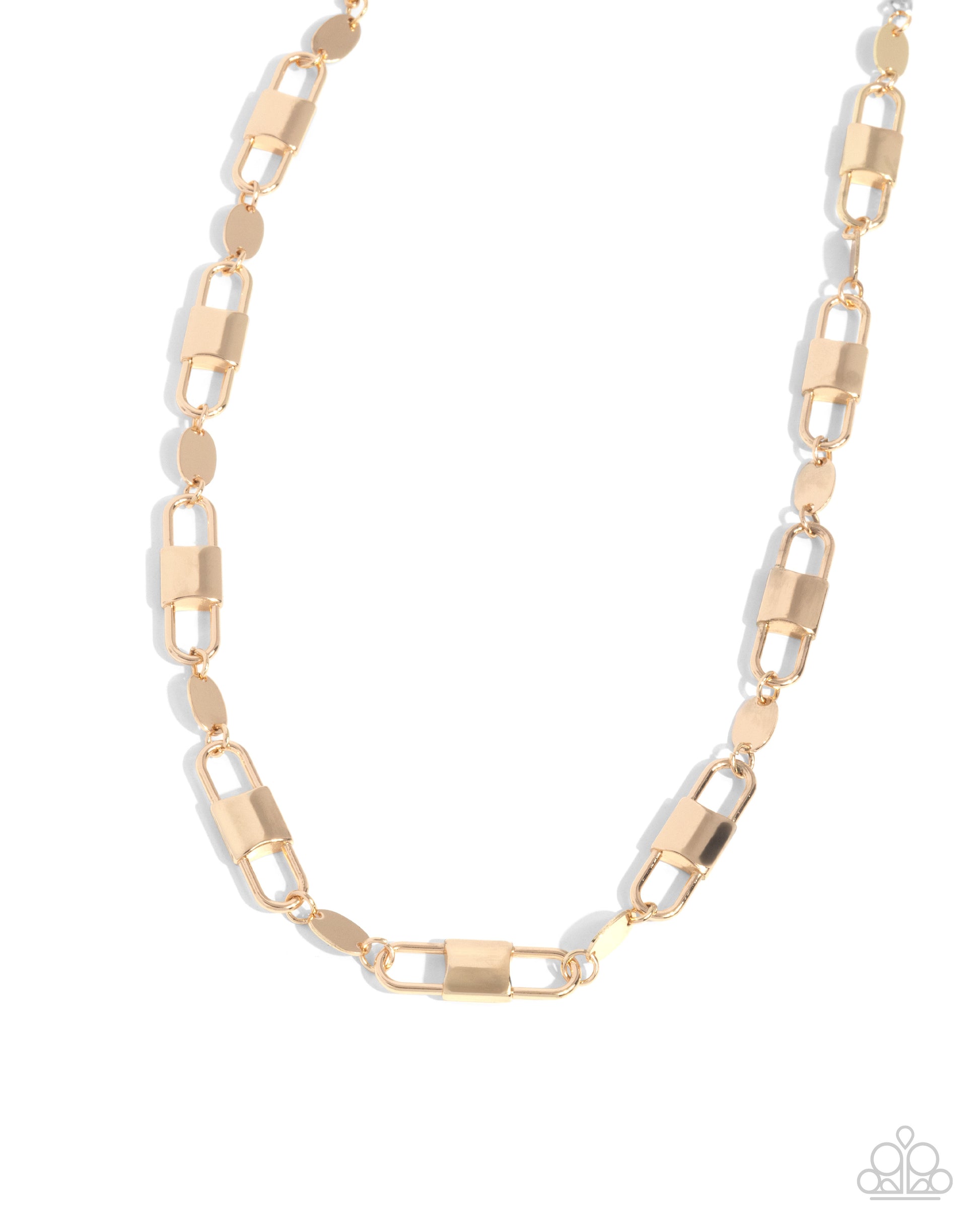 Seamless Sunset - gold - Paparazzi necklace