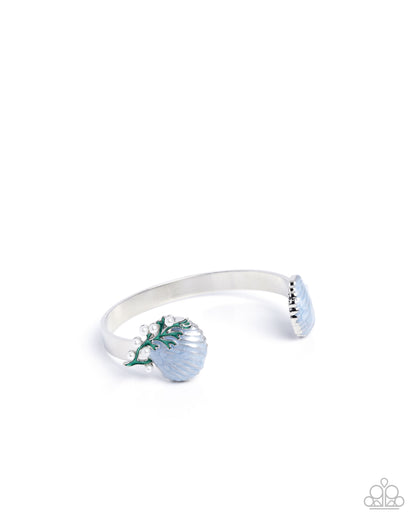 Seashell Splendor - blue - Paparazzi bracelet