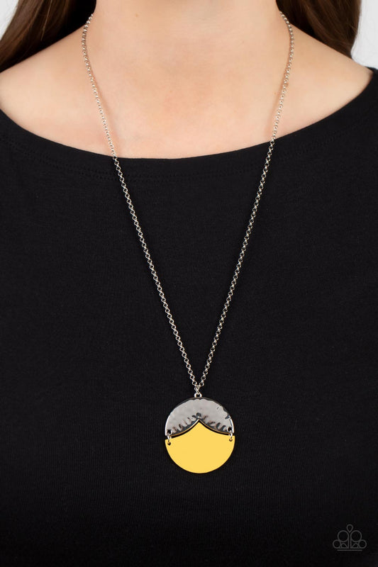 Seaside Sabbatical - yellow - Paparazzi necklace