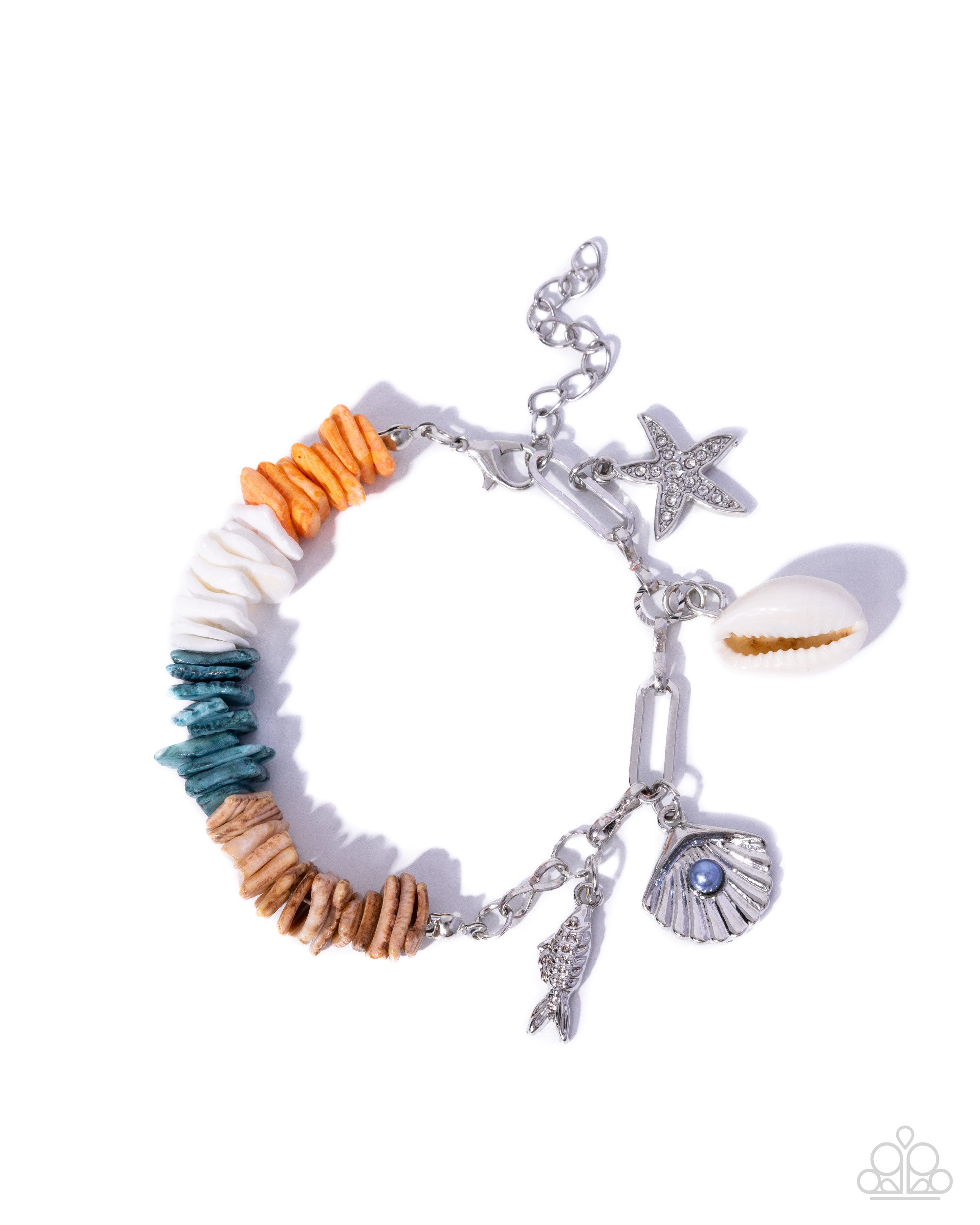 Seaside Shells - multi - Paparazzi bracelet – JewelryBlingThing