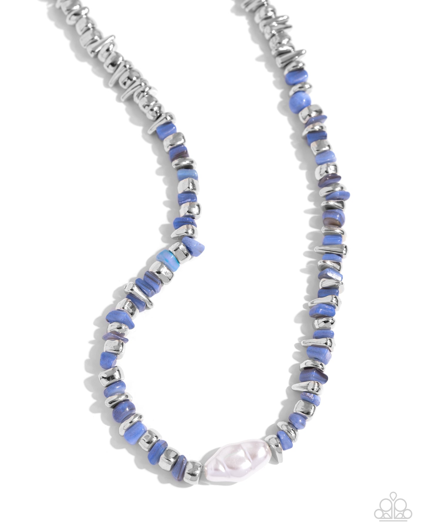 Seasonal Socialite - blue - Paparazzi necklace