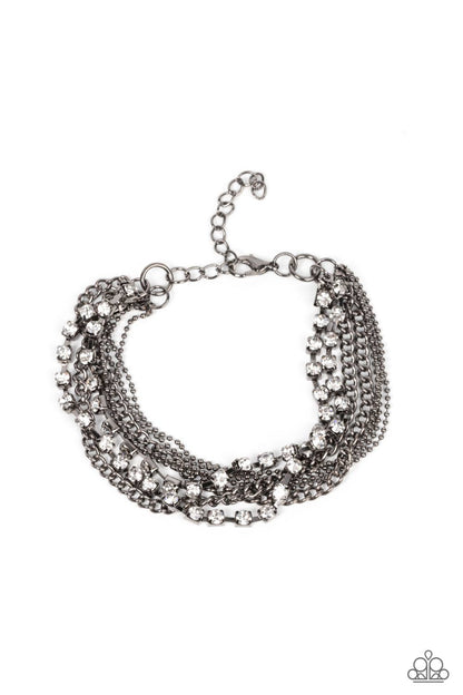 Secretly Sassy - black - Paparazzi bracelet