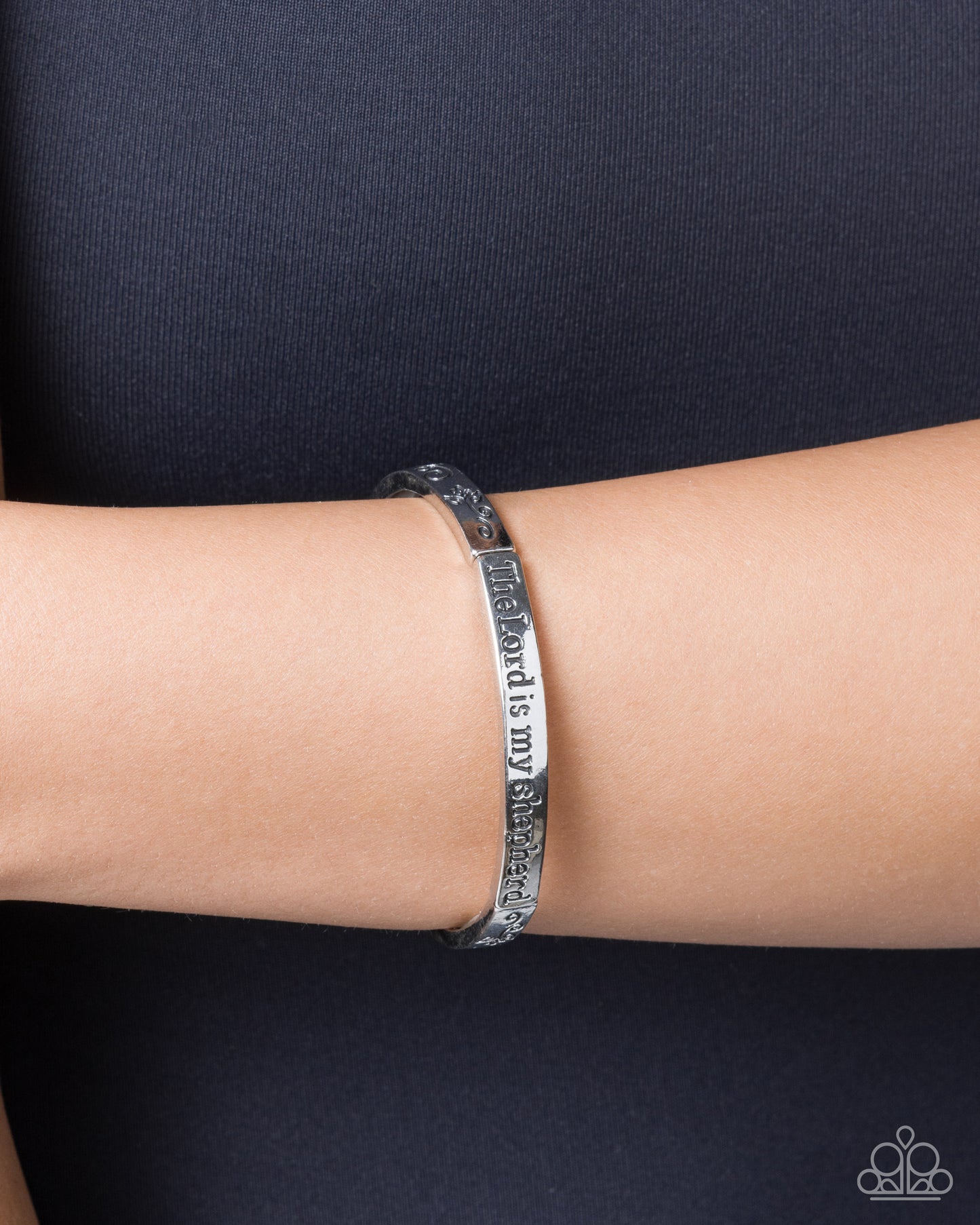 Secure Shepherd - silver - Paparazzi bracelet