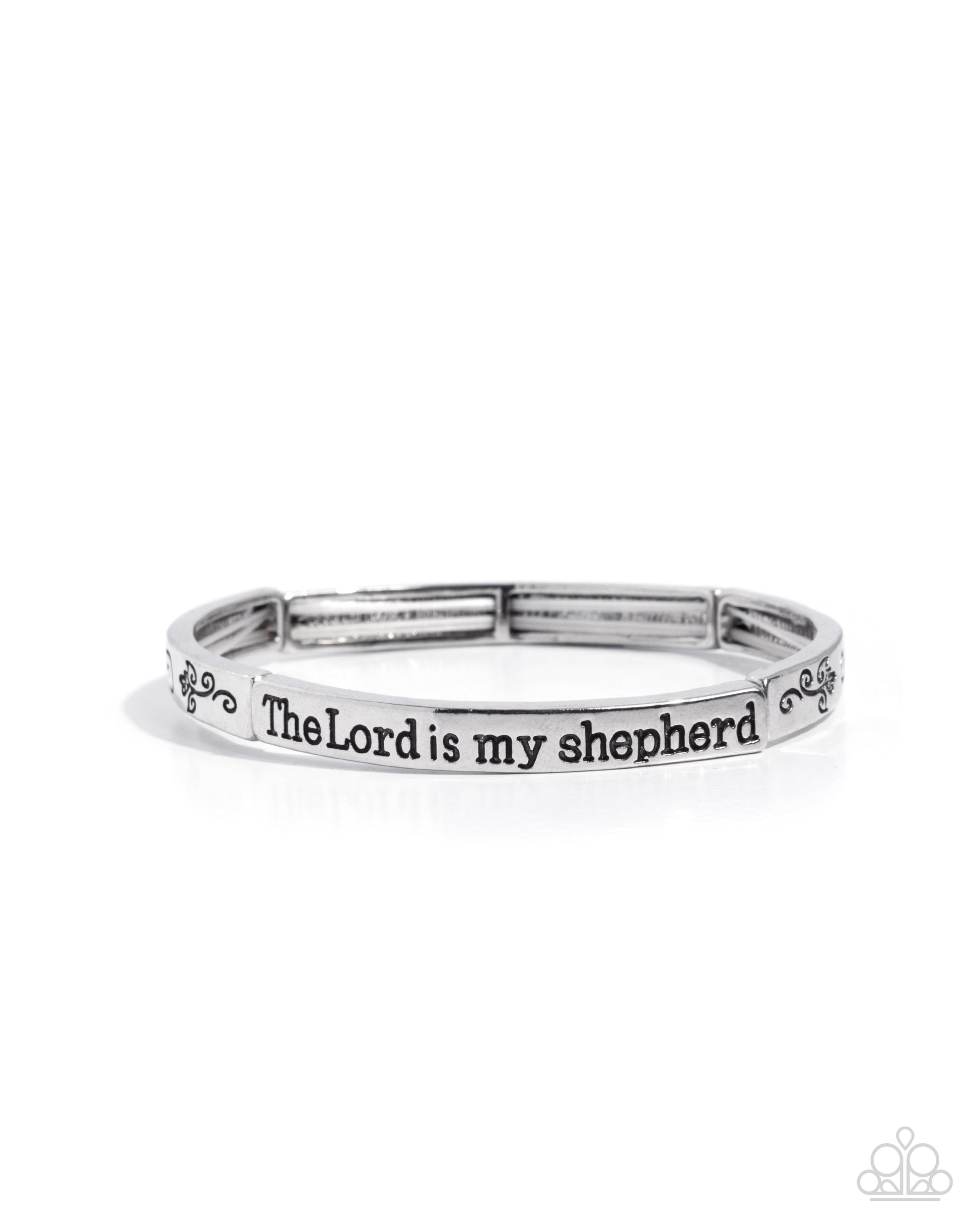 Secure Shepherd - silver - Paparazzi bracelet