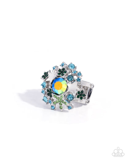 Seize the Galaxy - green - Paparazzi ring