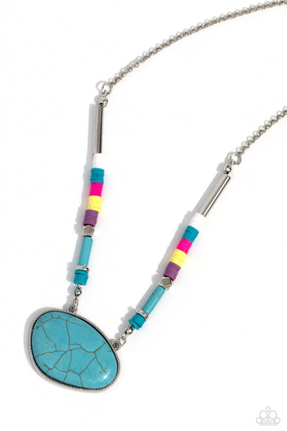 Seize the Sahara - multi - Paparazzi necklace