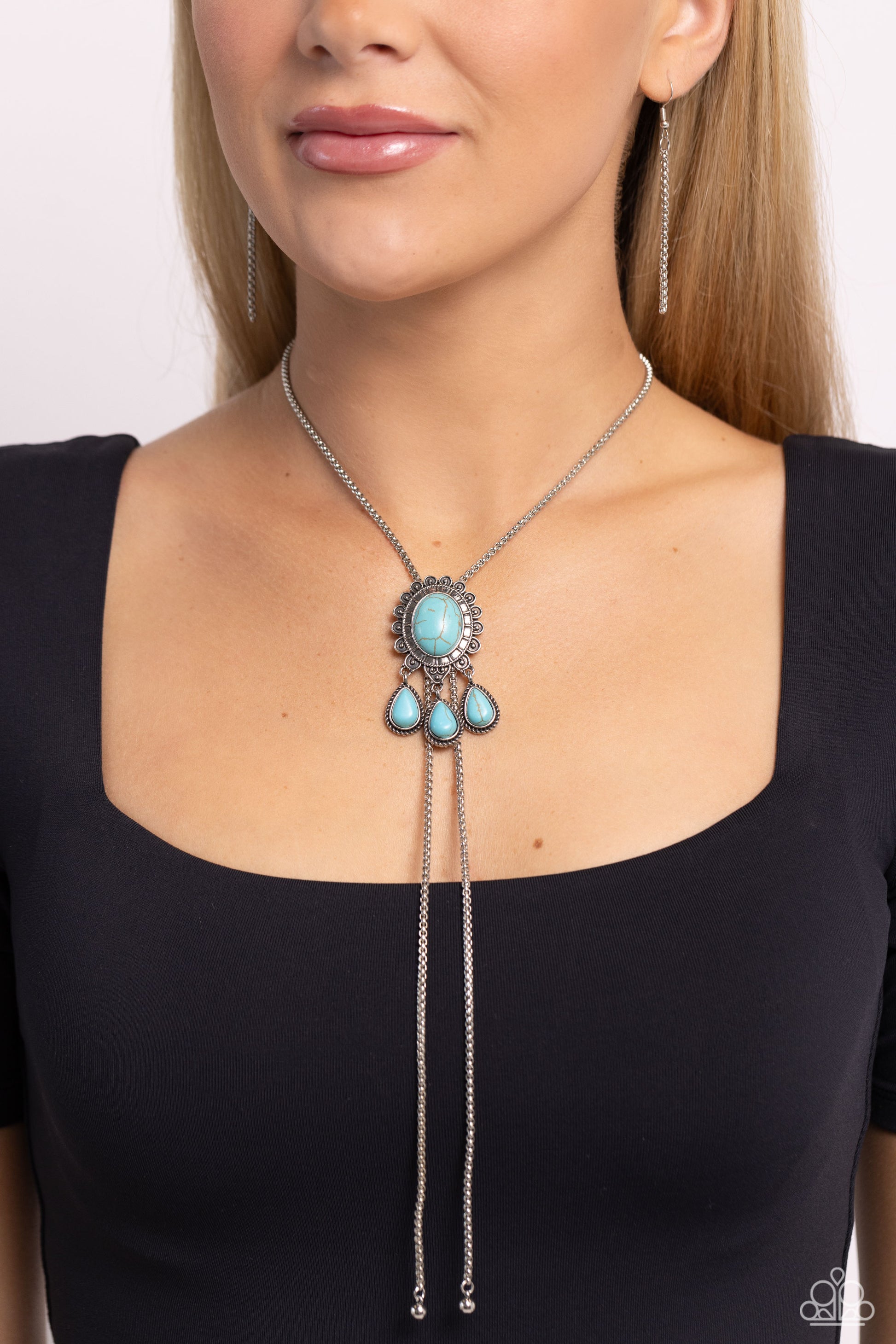 Seize the Serenity - blue - Paparazzi necklace