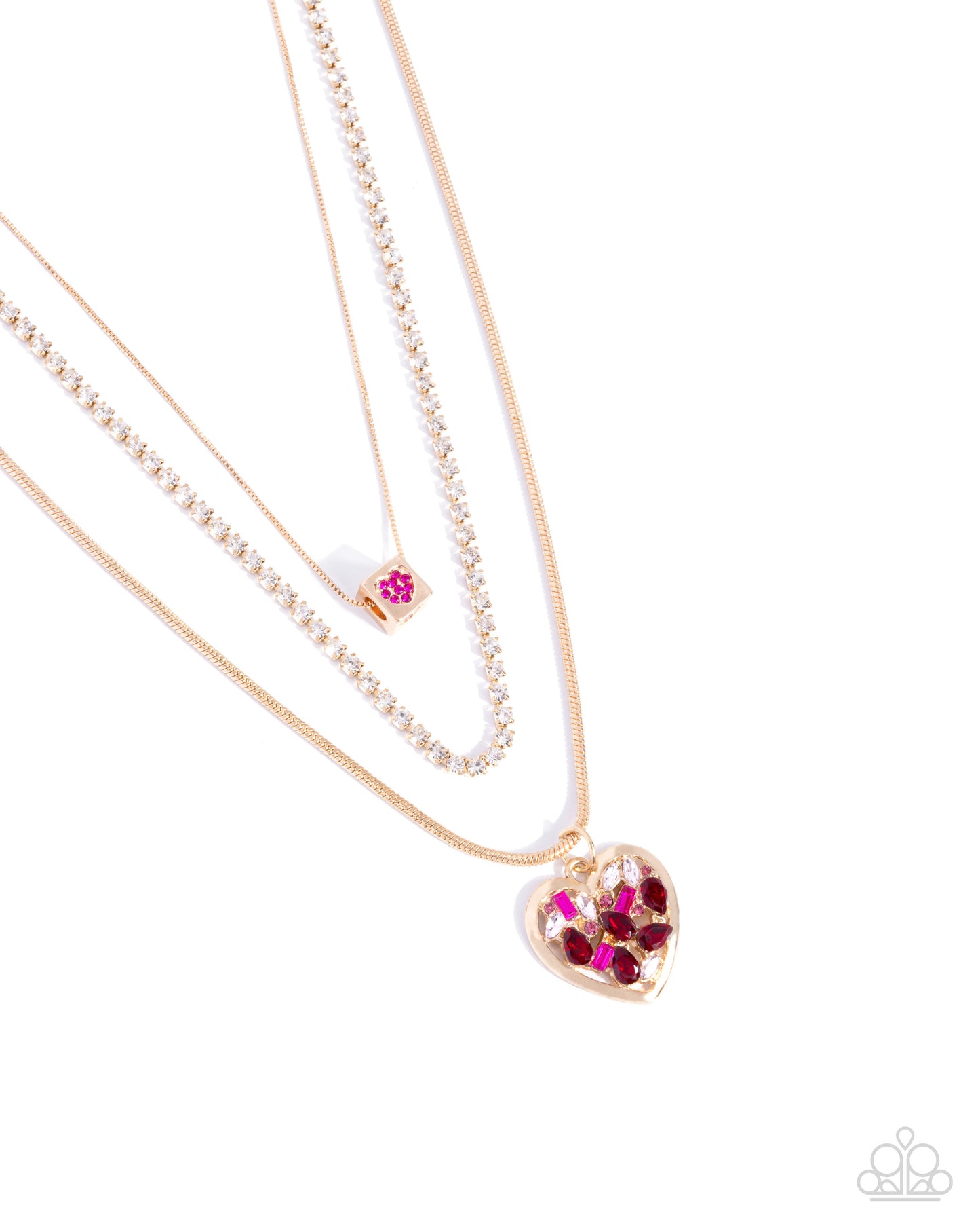 Seize the Sides - gold - Paparazzi necklace