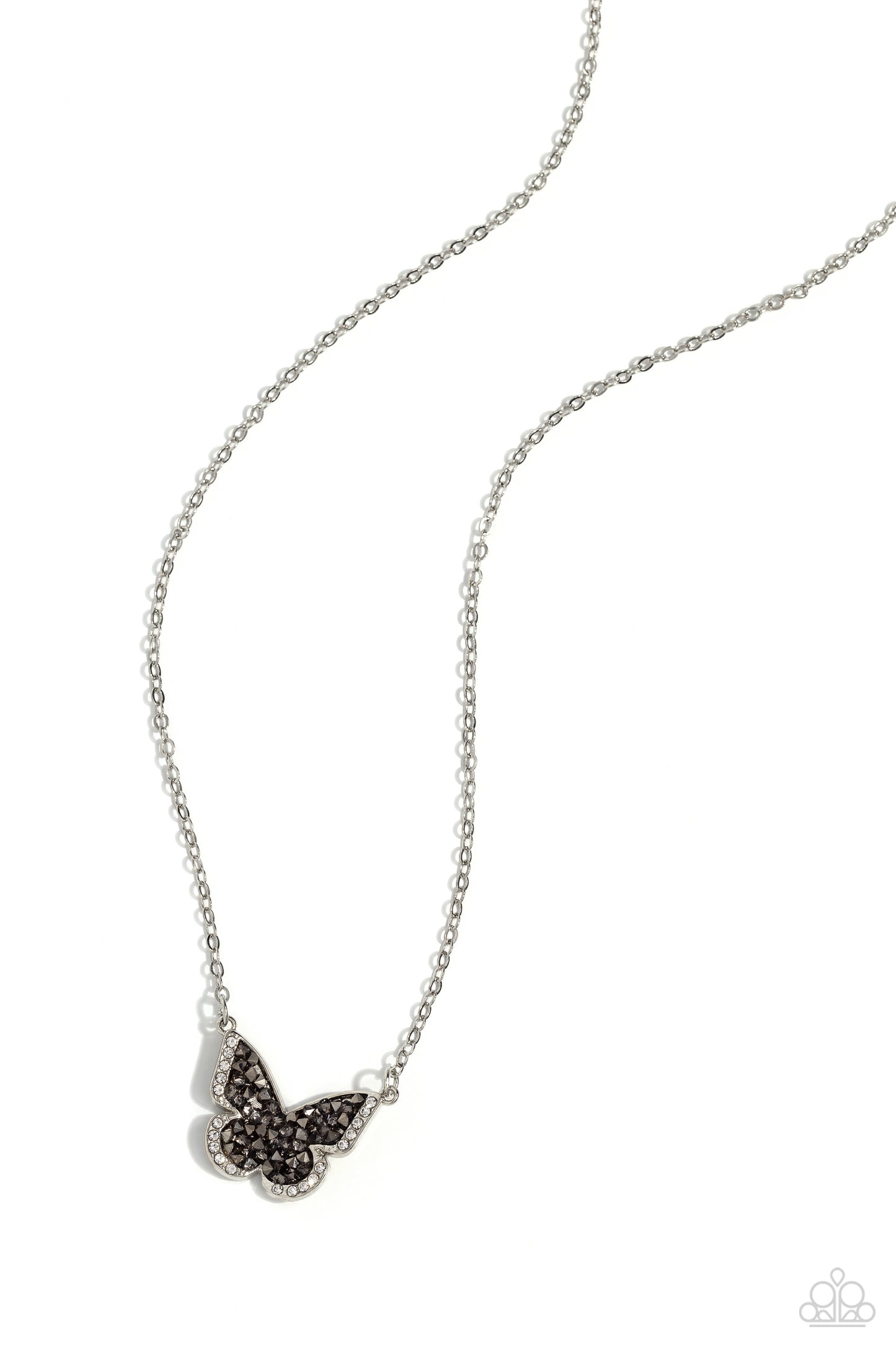 Seize the Smolder - silver - Paparazzi necklace