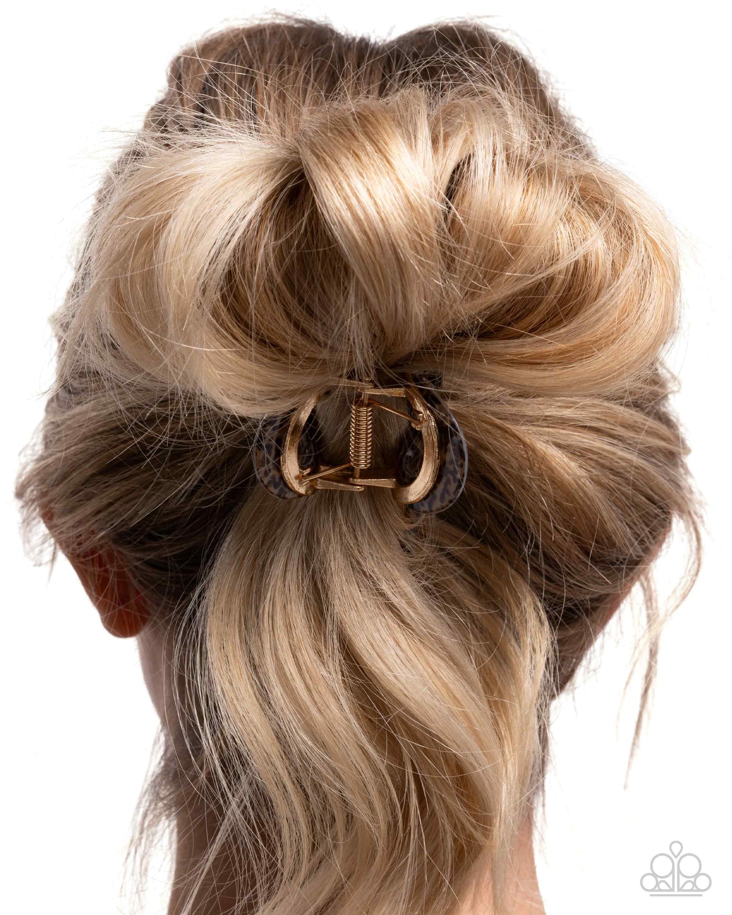 Seize the Spots - brown - Paparazzi hair clip