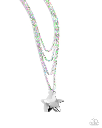 Seize the Stars - green - Paparazzi necklace