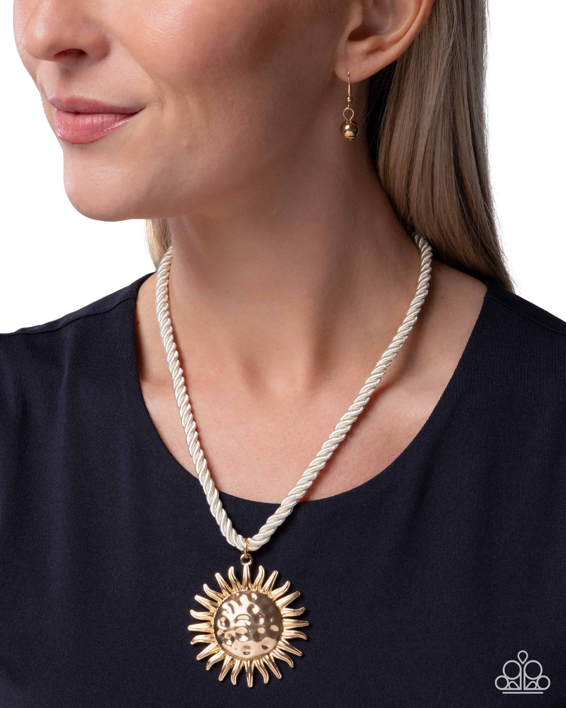 Seize the Sun - gold - Paparazzi necklace