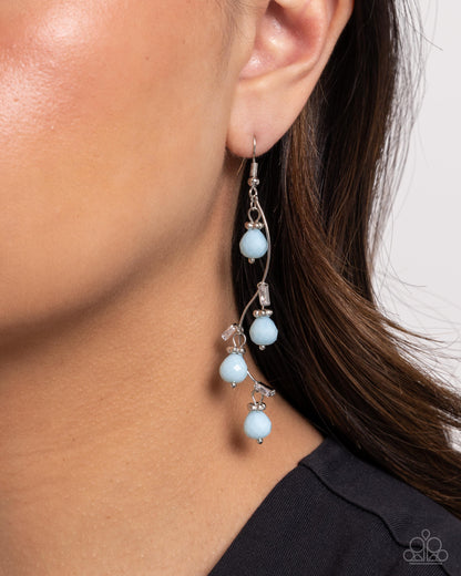 Seize the Sway - blue - Paparazzi earrings